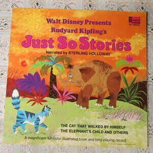 Walt Disney Presents Rudyard Kipling's Just So Stories Vinyl Sterling Holloway